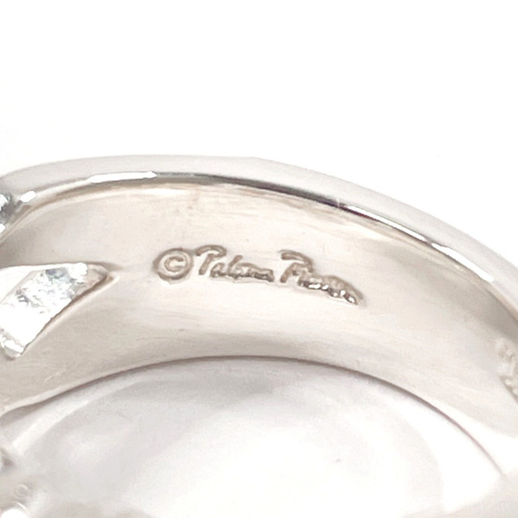 TIFFANY & Co. Tiffany Triple Loving Heart Paloma Picasso Ring, 925 Sterling S...